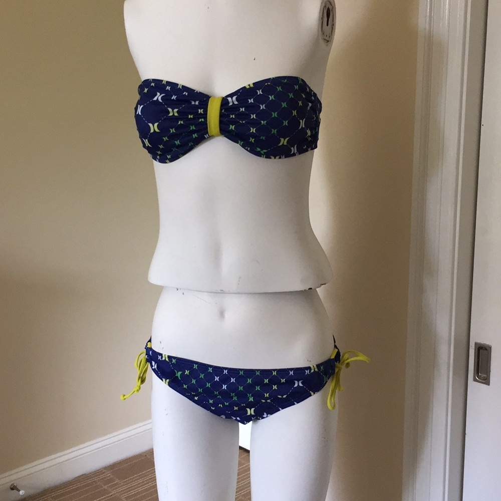 Hurley Logo Bikini w/ strapless top